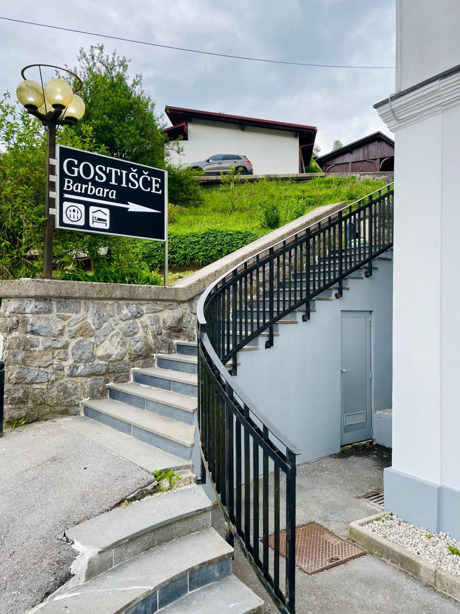 Gostisce Barbara Idrija Exterior foto